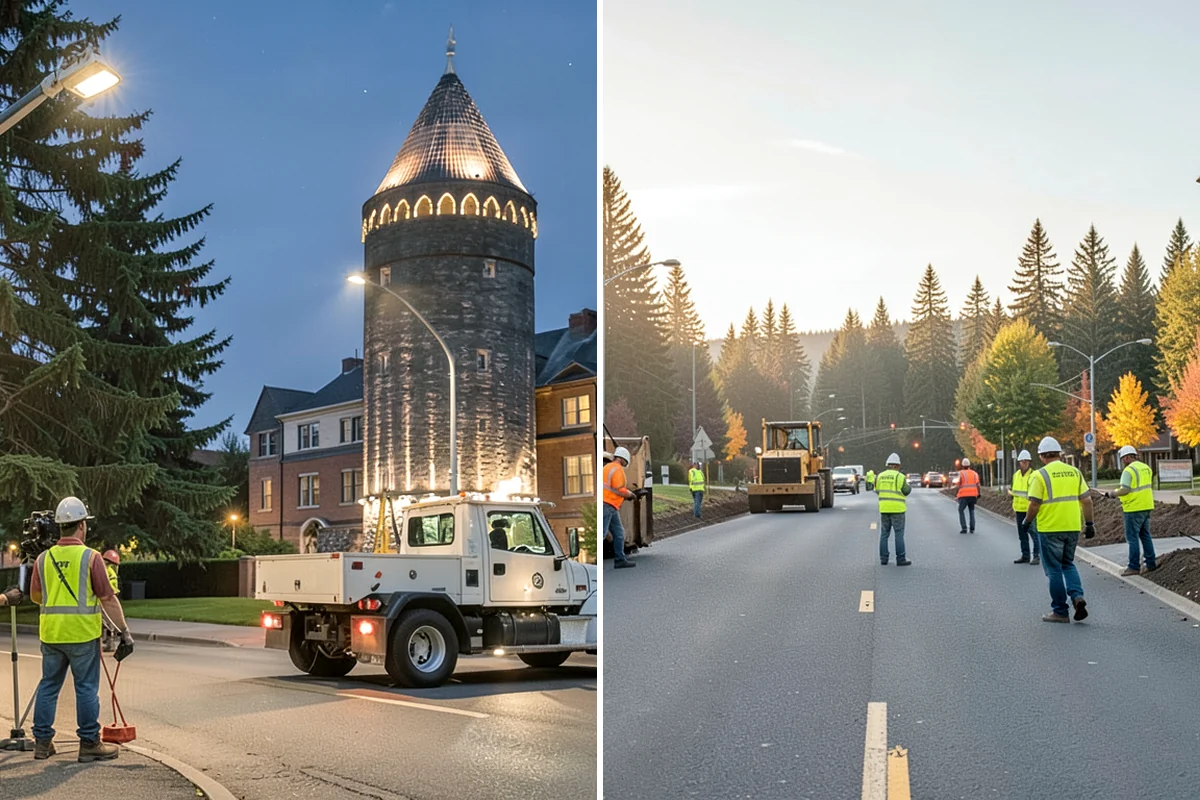 Open Space Mowing in Federal Way, King County, WA - Map mowing zones and sensitive areas with staff
