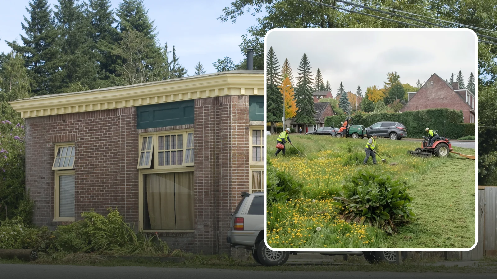 Open Space Mowing in Hamilton, Skagit County, WA - Scheduled mowing of meadows, fields, and open-space parcels for access, safety, and fire fuel reduction.