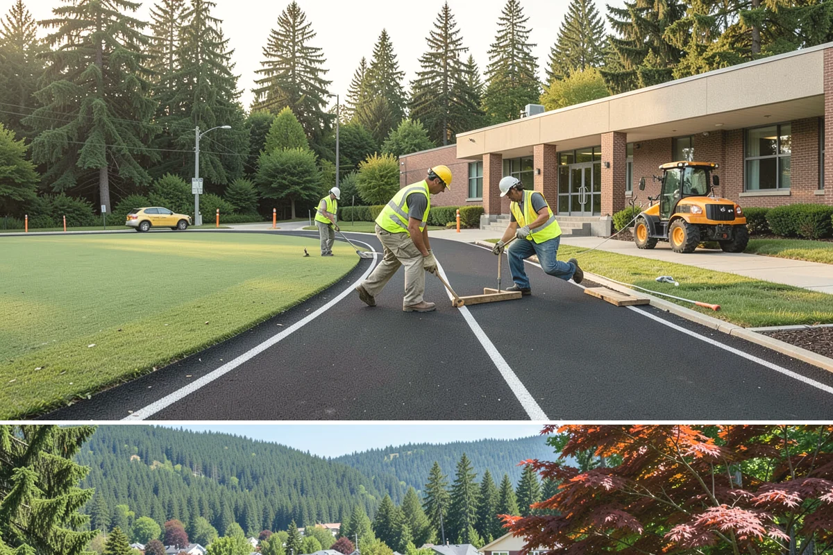 Open Space Mowing in Index, Snohomish County, WA - Open-space mowing is timed to management-plan windows, with fuel-reduction cuts concentrated before the dry summer fire season.