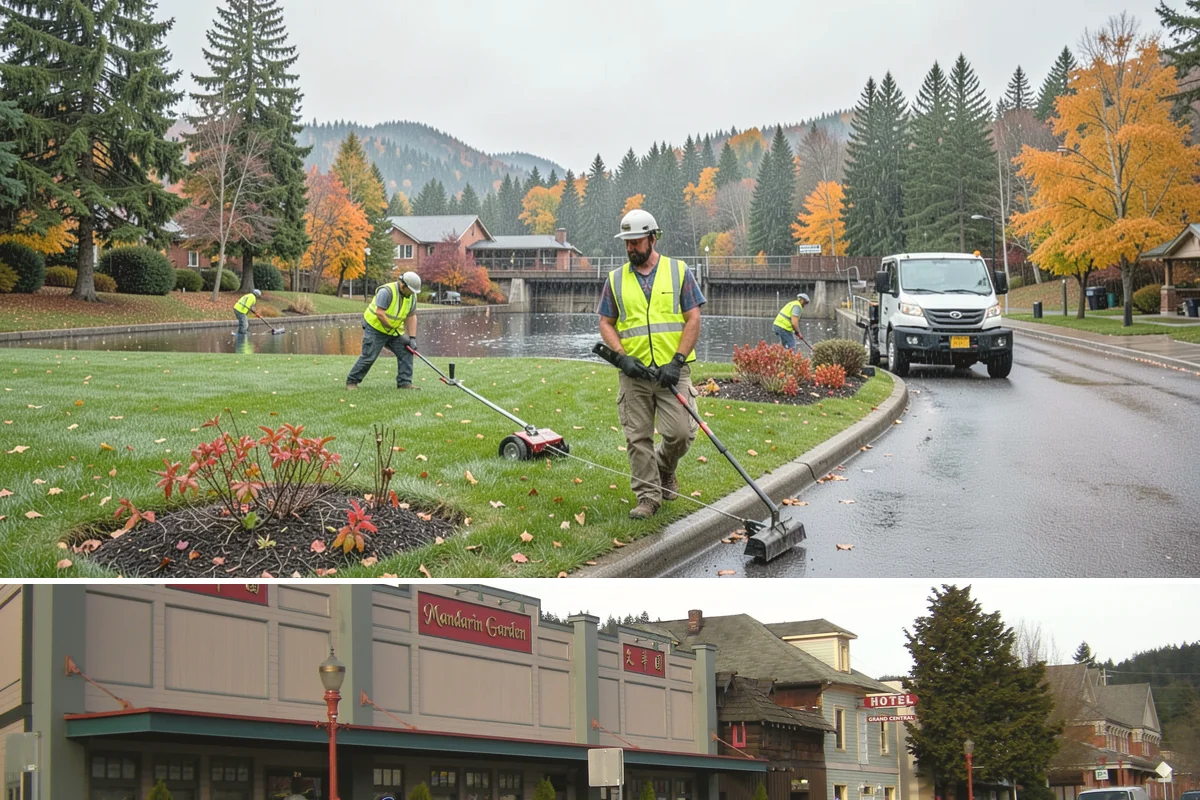 Open Space Mowing in Issaquah, King County, WA - Open-space mowing is timed to management-plan windows, with fuel-reduction cuts concentrated before the dry summer fire season.