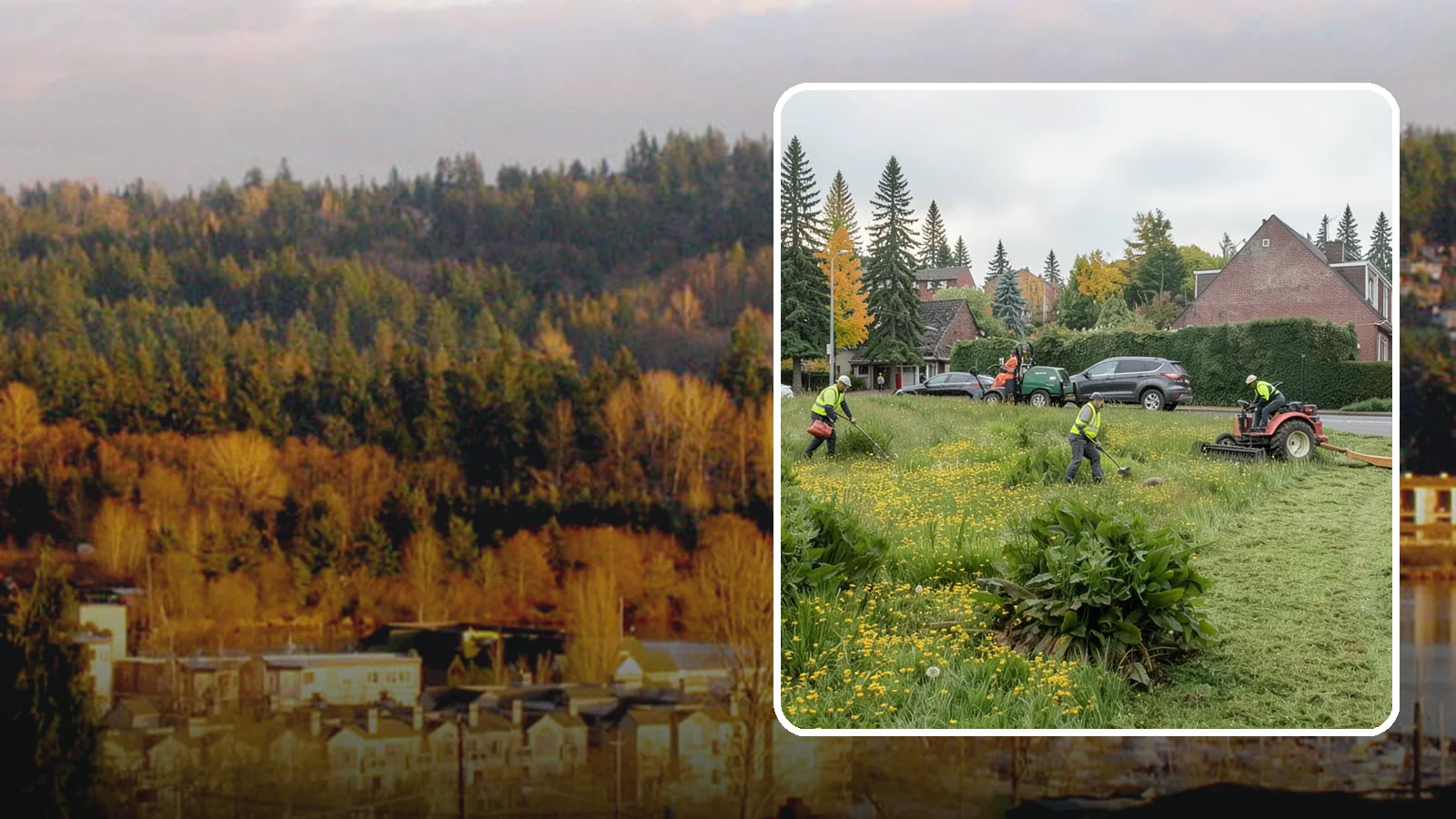 Open Space Mowing in Kenmore, King County, WA - Scheduled mowing of meadows, fields, and open-space parcels for access, safety, and fire fuel reduction.