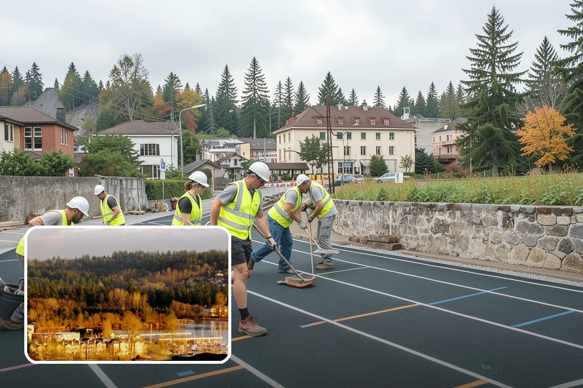Open Space Mowing in Kenmore, King County, WA - Reduces fire fuel loads across open parcels