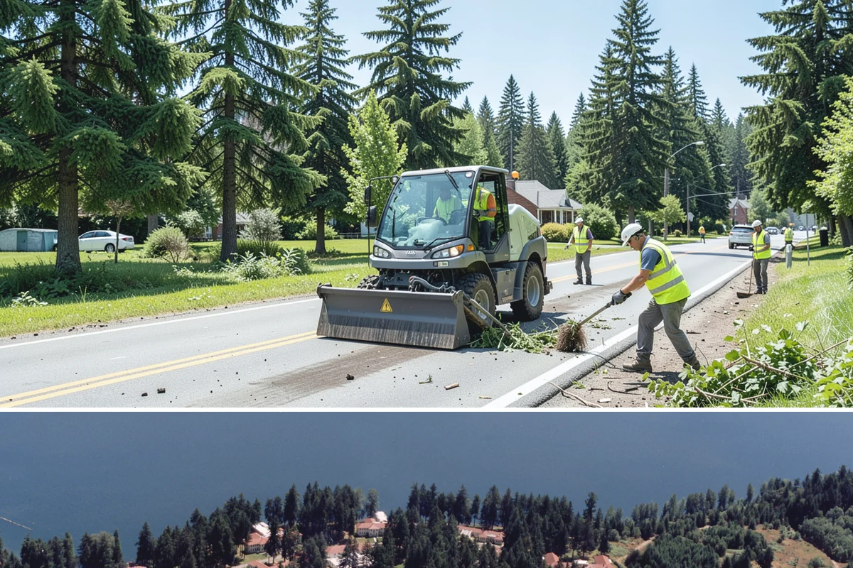 Open Space Mowing in Lakewood, Pierce County, WA - Open-space mowing is timed to management-plan windows, with fuel-reduction cuts concentrated before the dry summer fire season.