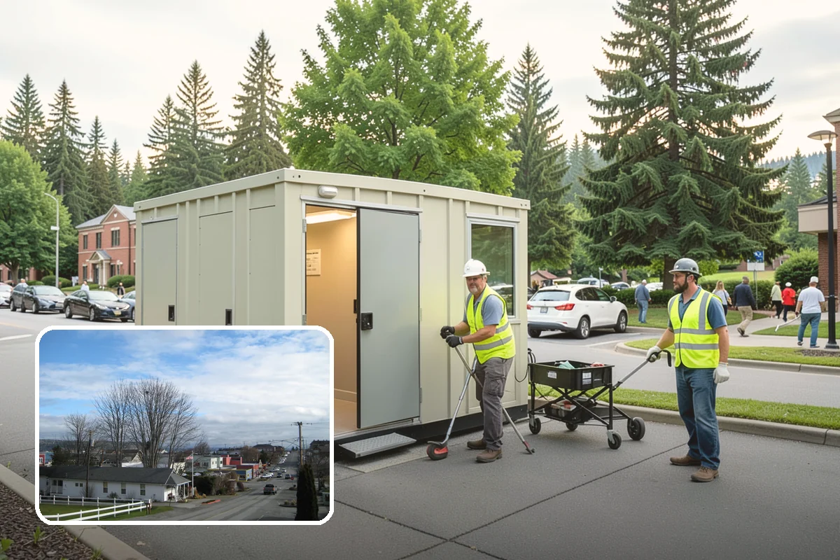 Open Space Mowing in Langley, Island County, WA - Reduces fire fuel loads across open parcels
