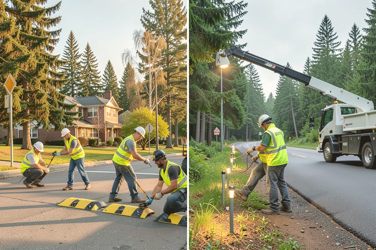 Open Space Mowing in Milton, King County, WA - Map mowing zones and sensitive areas with staff