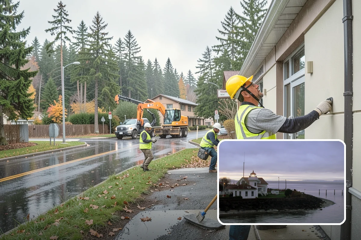 Open Space Mowing in Mukilteo, Snohomish County, WA - Reduces fire fuel loads across open parcels