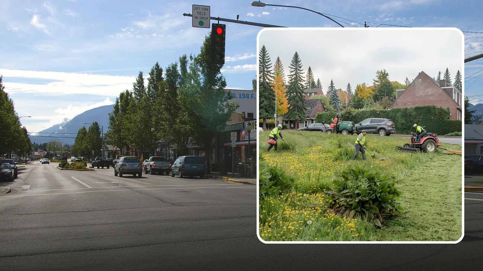 Open Space Mowing in North Bend, King County, WA - Scheduled mowing of meadows, fields, and open-space parcels for access, safety, and fire fuel reduction.