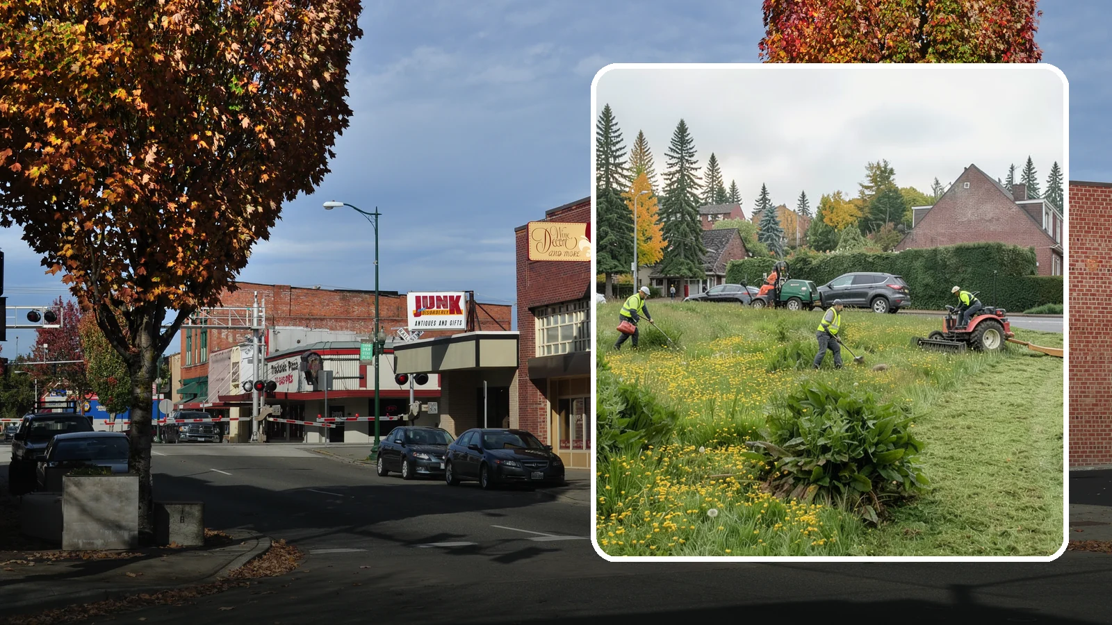 Open Space Mowing in Puyallup, Pierce County, WA - Scheduled mowing of meadows, fields, and open-space parcels for access, safety, and fire fuel reduction.