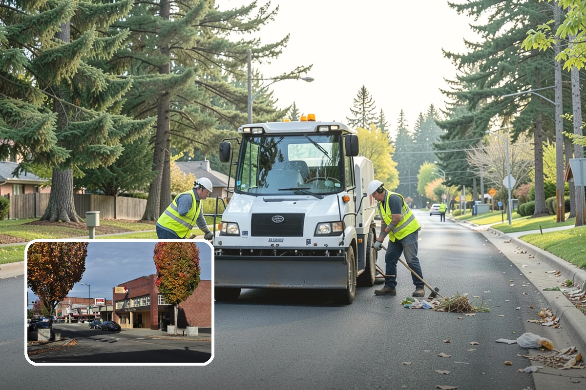 Open Space Mowing in Puyallup, Pierce County, WA - Reduces fire fuel loads across open parcels