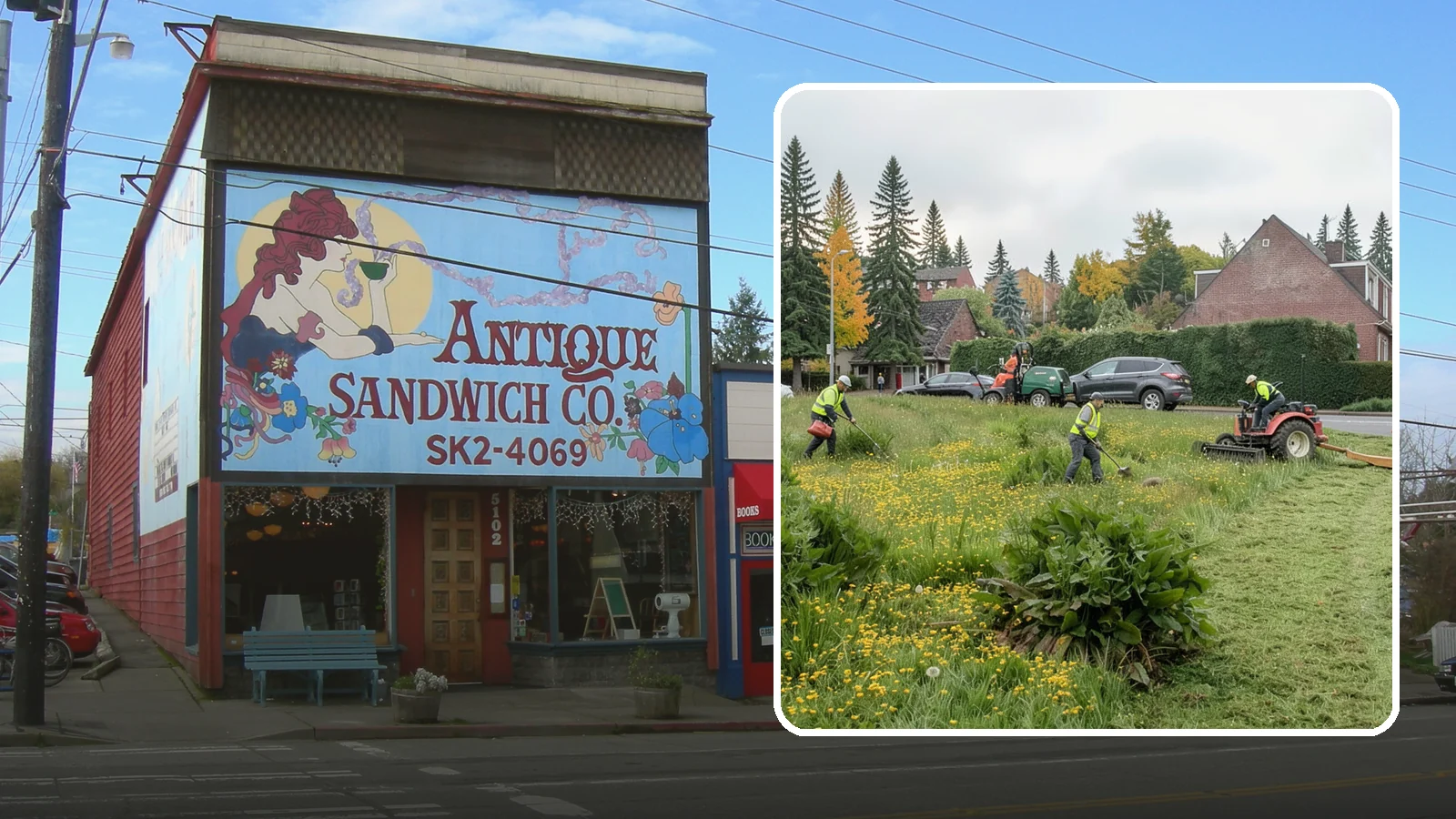 Open Space Mowing in Ruston, Pierce County, WA - Scheduled mowing of meadows, fields, and open-space parcels for access, safety, and fire fuel reduction.