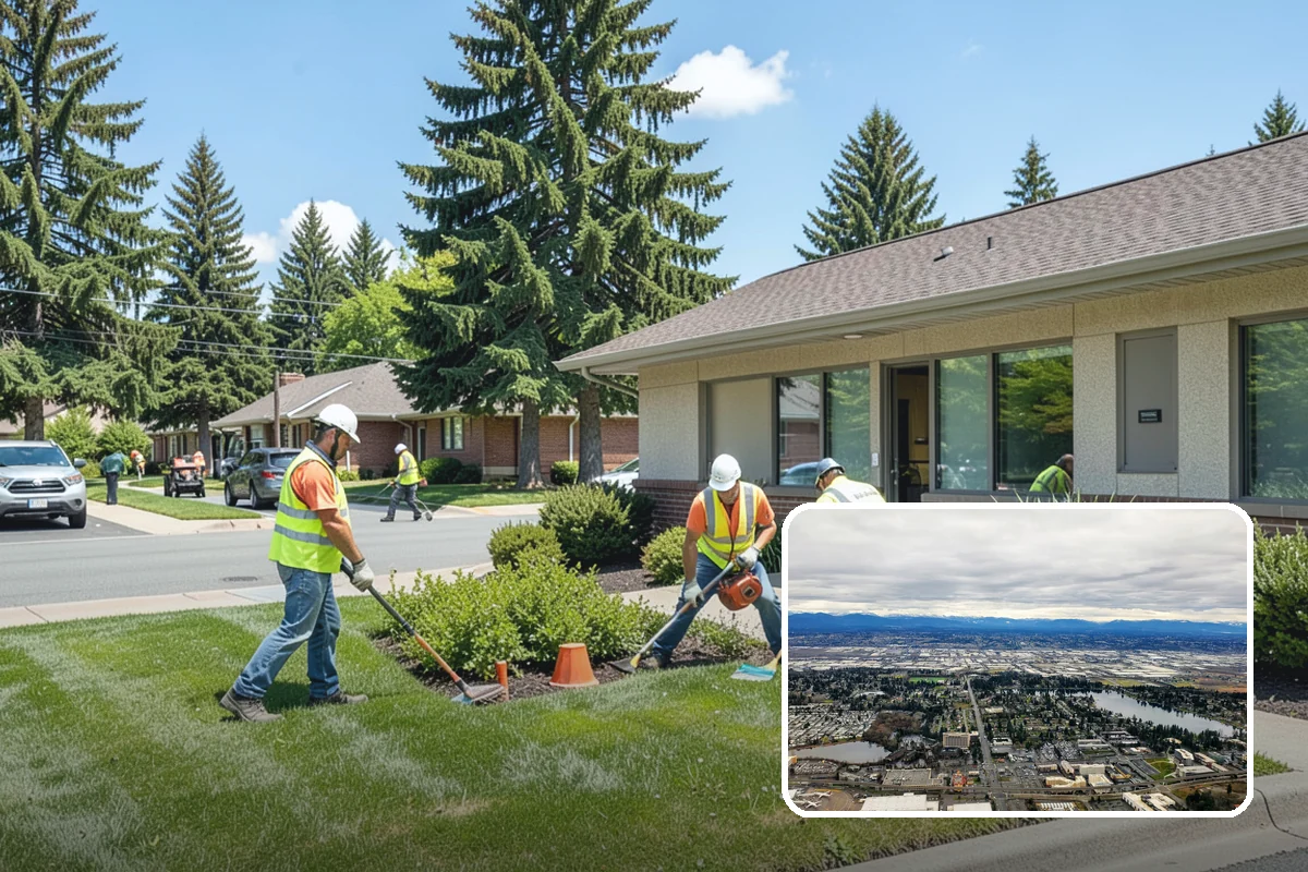 Open Space Mowing in SeaTac, King County, WA - Reduces fire fuel loads across open parcels