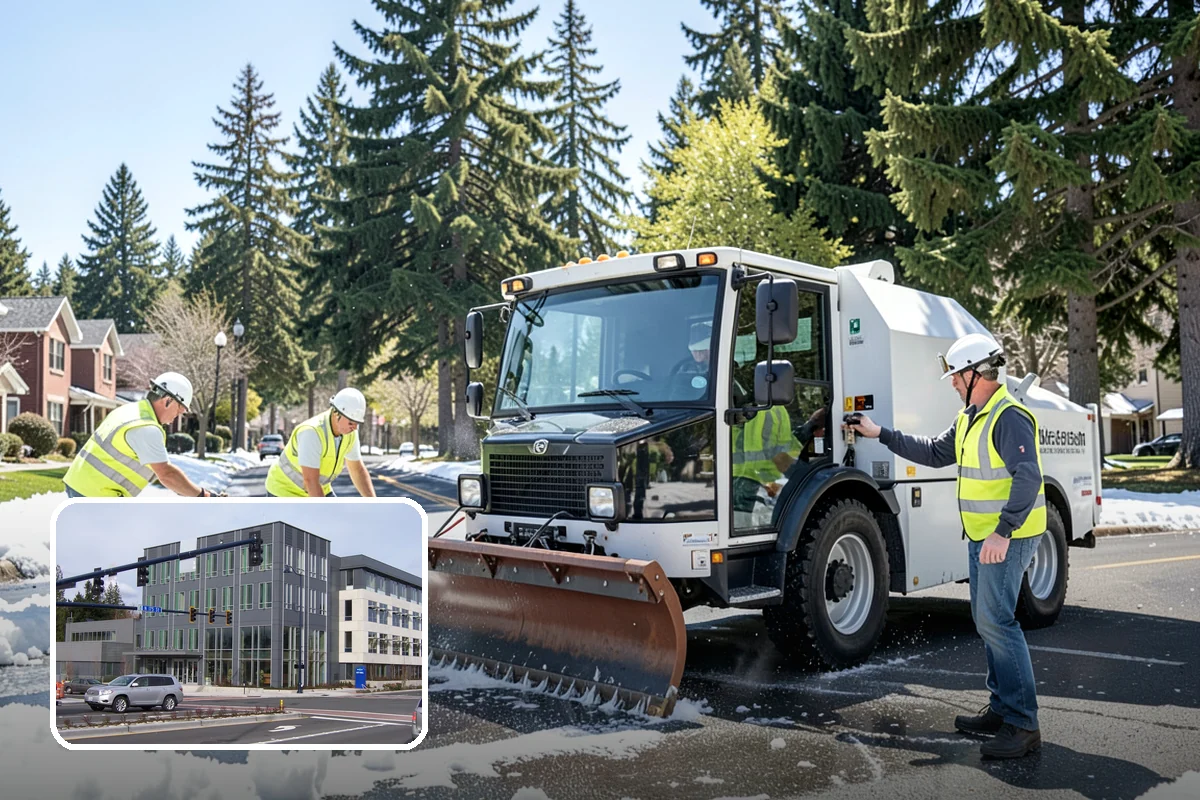 Open Space Mowing in Shoreline, King County, WA - Reduces fire fuel loads across open parcels