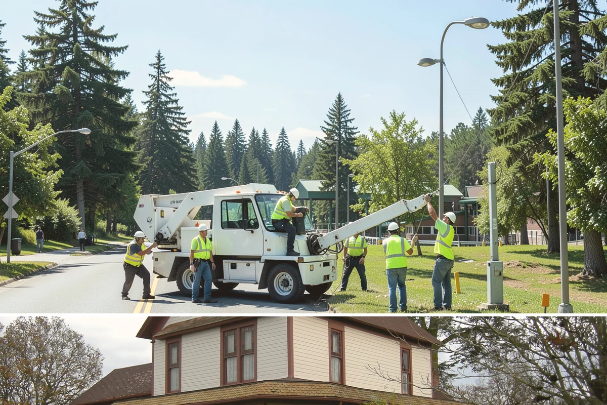 Open Space Mowing in Sumner, Pierce County, WA - Open-space mowing is timed to management-plan windows, with fuel-reduction cuts concentrated before the dry summer fire season.