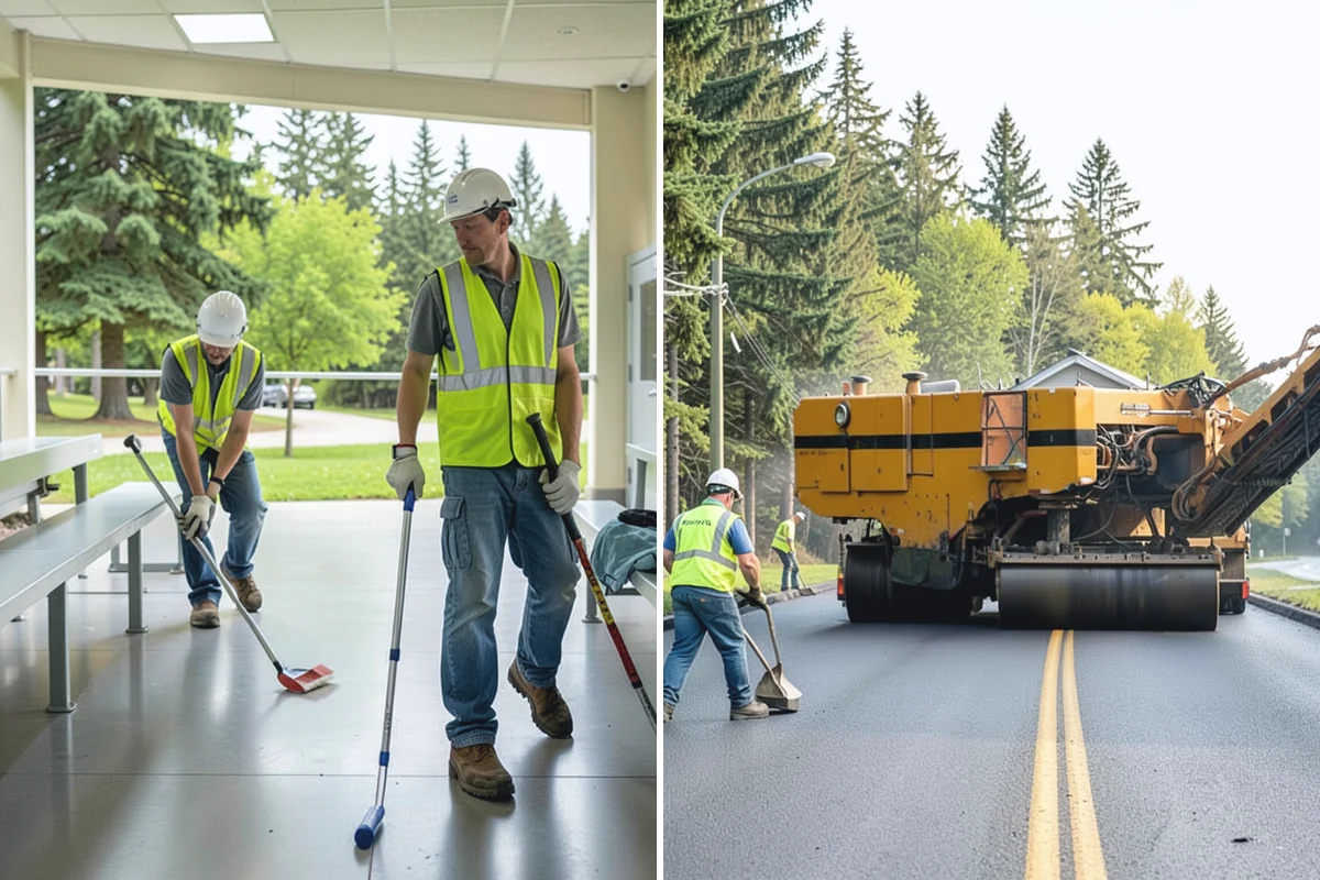 Open Space Mowing in Wilkeson, Pierce County, WA - Map mowing zones and sensitive areas with staff