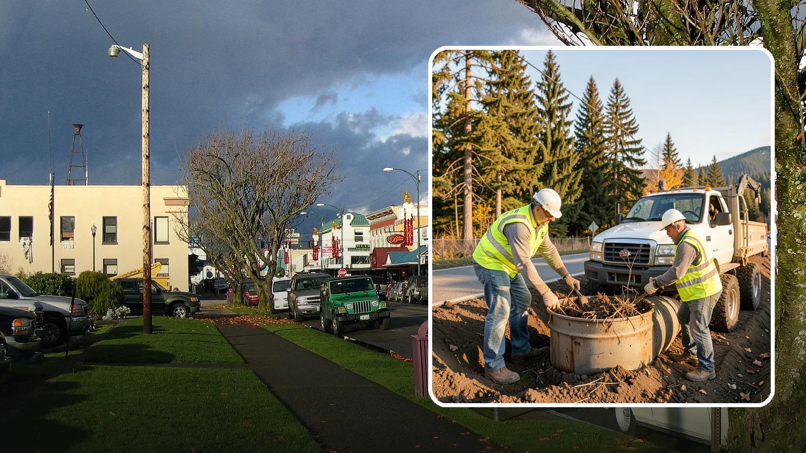 Outfall Maintenance in Arlington, Snohomish County, WA - Inspection and clearing of stormwater outfalls to maintain flow and detect illicit discharges.
