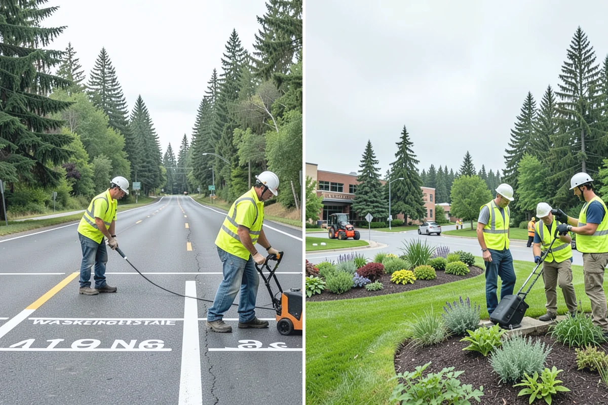 Outfall Maintenance in Beaux Arts Village, King County, WA - Locate outfalls and inspect for flow, erosion, and blockage