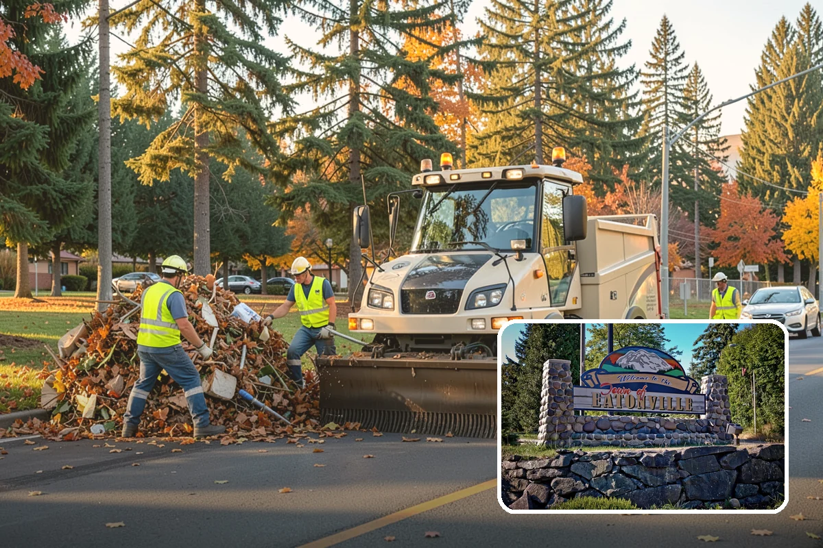 Outfall Maintenance in Eatonville, Pierce County, WA - Unobstructed outfalls that discharge as designed