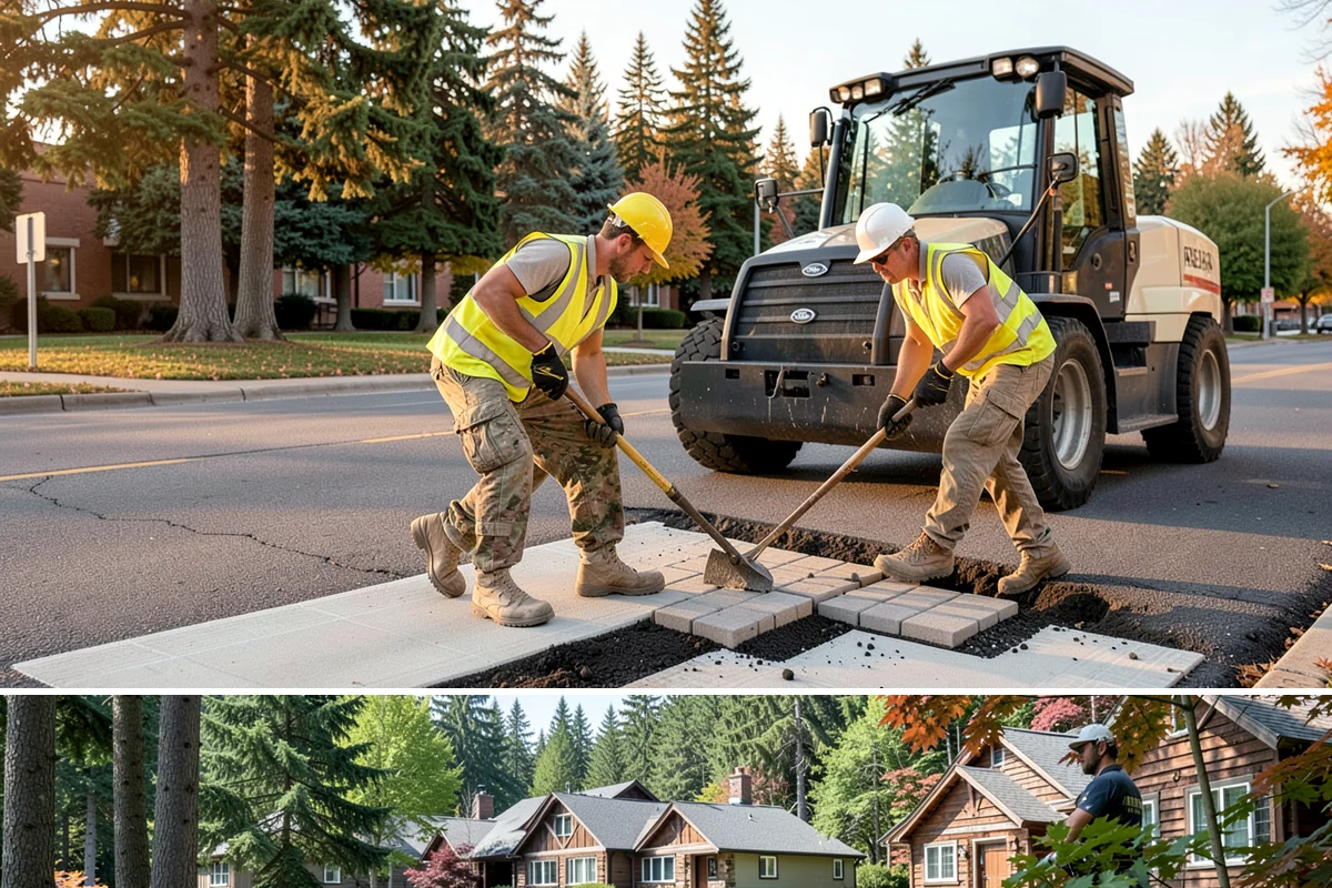 Outfall Maintenance in Edgewood, Pierce County, WA - Dry-weather screening is most reliable during the summer, while flow and erosion inspections continue through the winter...
