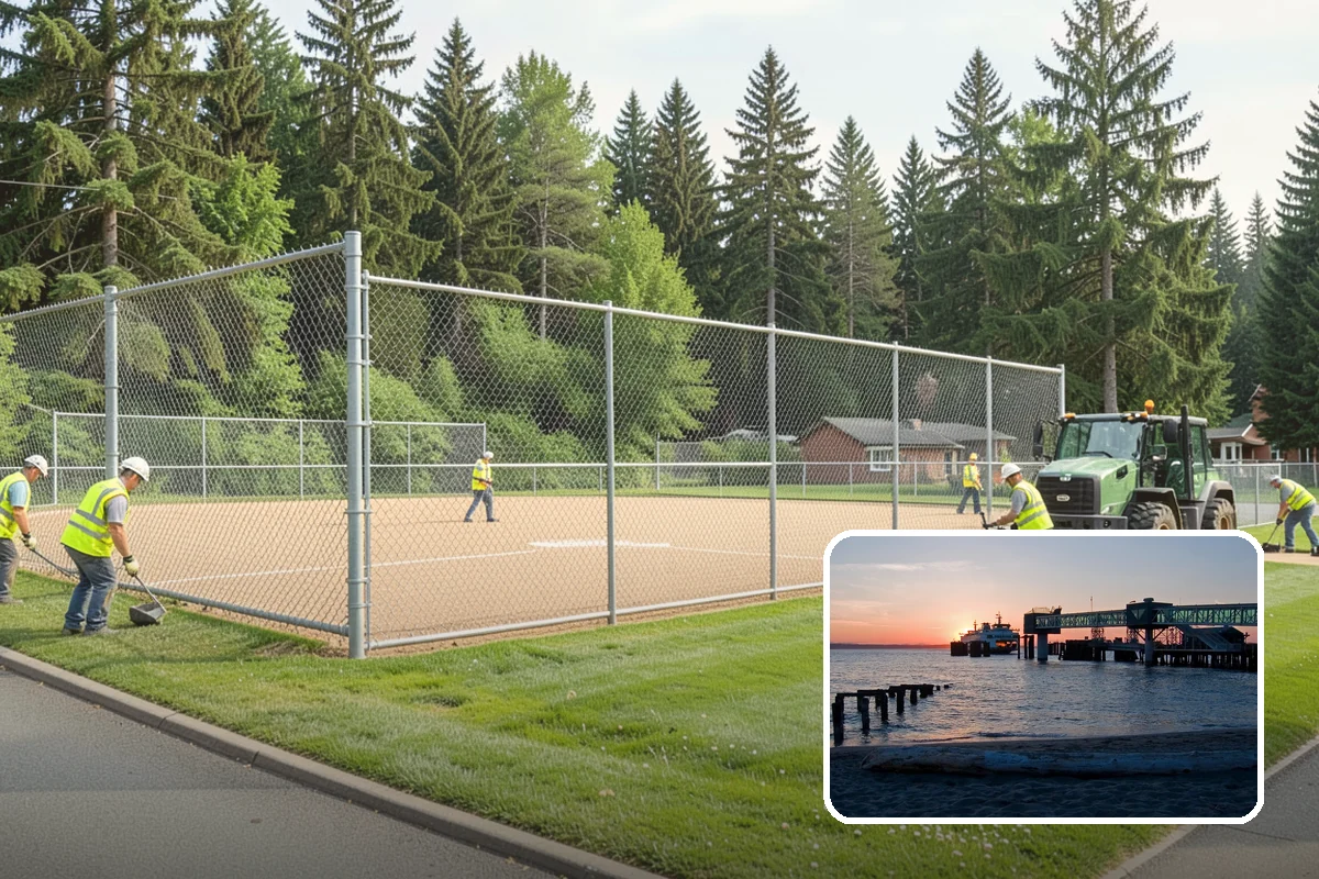 Outfall Maintenance in Edmonds, Snohomish County, WA - Unobstructed outfalls that discharge as designed