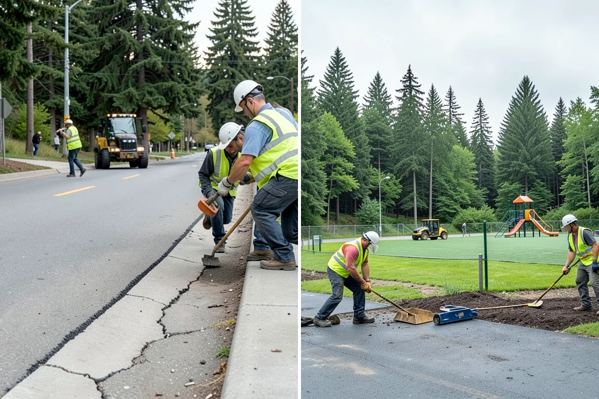 Outfall Maintenance in Hunts Point, King County, WA - Locate outfalls and inspect for flow, erosion, and blockage