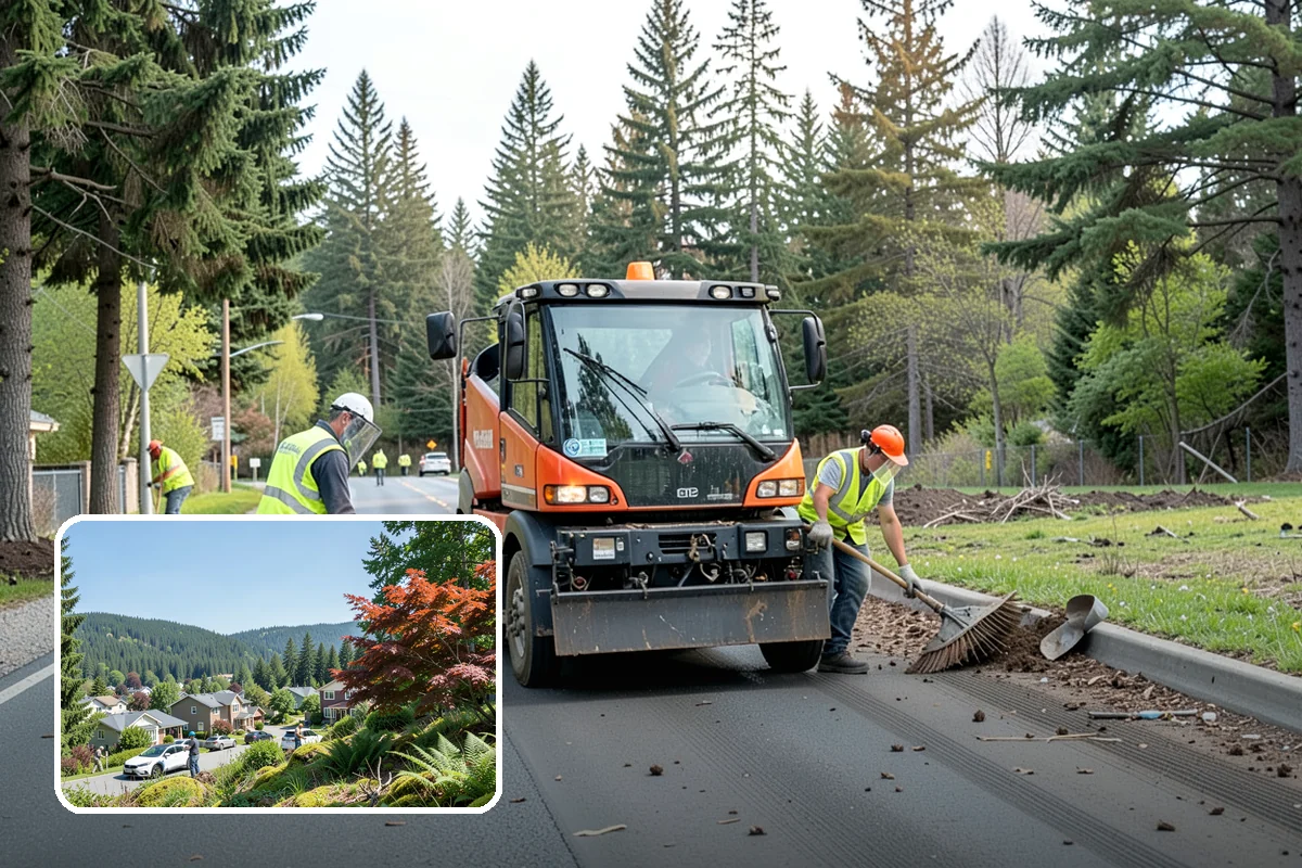 Outfall Maintenance in Index, Snohomish County, WA - Unobstructed outfalls that discharge as designed