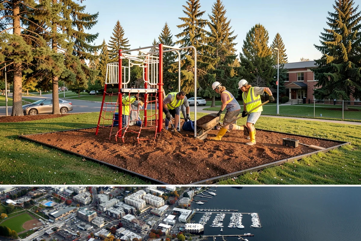 Outfall Maintenance in Kirkland, King County, WA - Dry-weather screening is most reliable during the summer, while flow and erosion inspections continue through the winter...