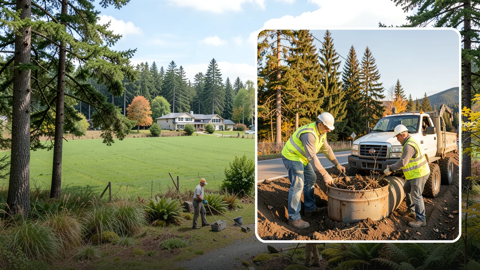 Outfall Maintenance in Lyman, Skagit County, WA - Inspection and clearing of stormwater outfalls to maintain flow and detect illicit discharges.