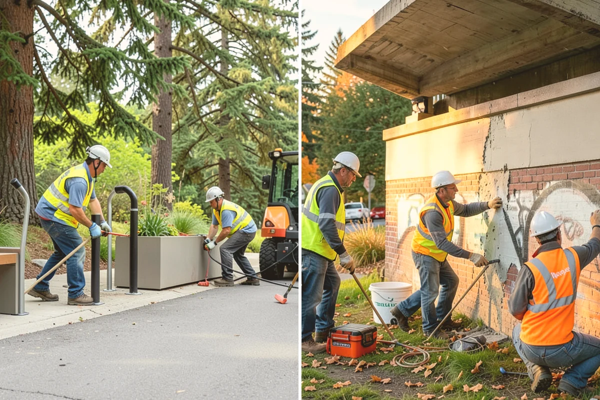 Outfall Maintenance in Lynnwood, Snohomish County, WA - Locate outfalls and inspect for flow, erosion, and blockage