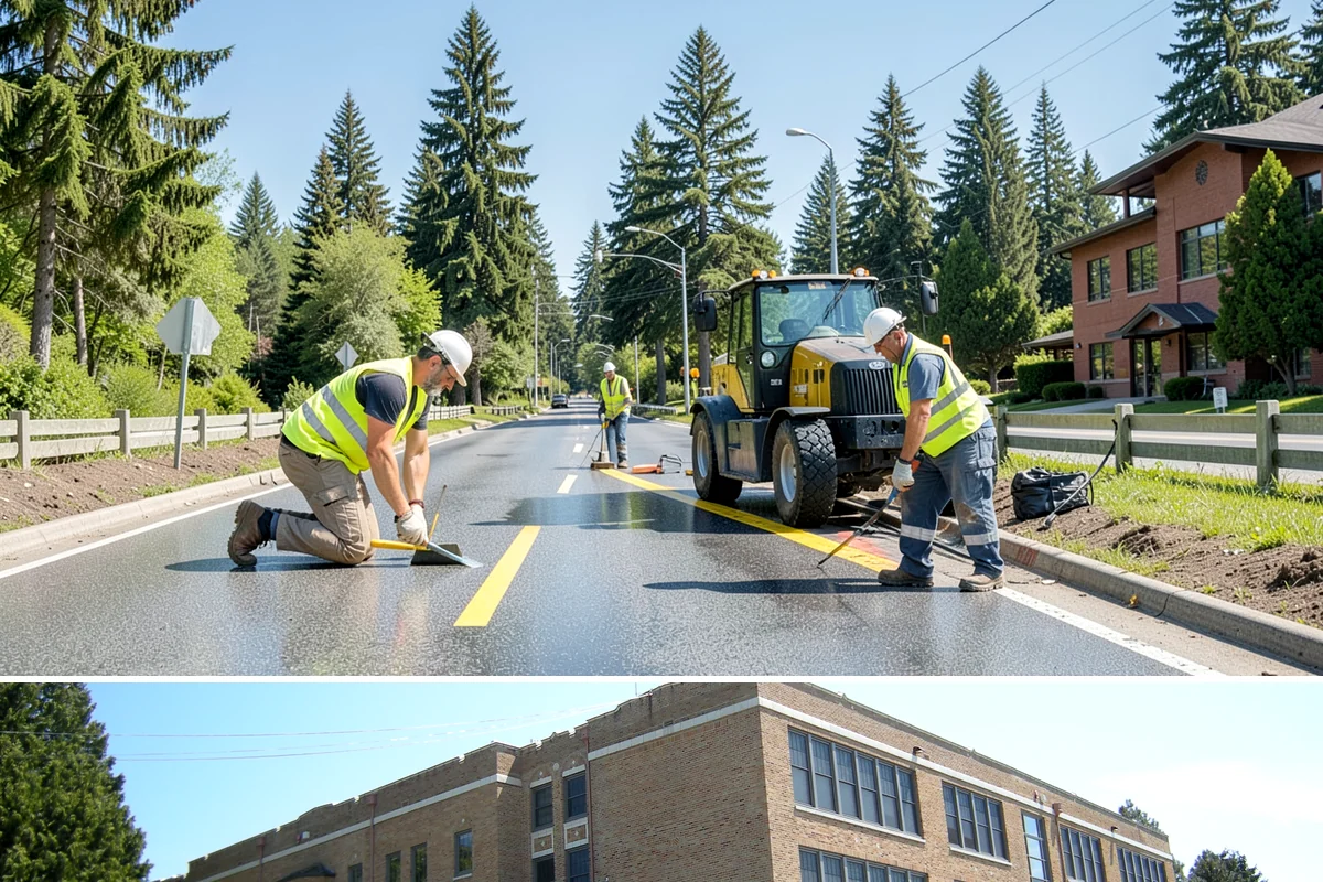 Outfall Maintenance in Maple Valley, King County, WA - Dry-weather screening is most reliable during the summer, while flow and erosion inspections continue through the winter...