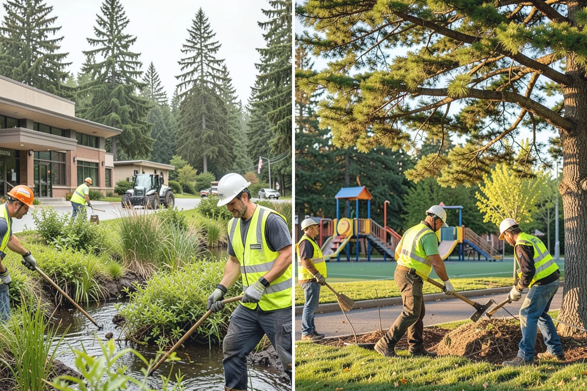 Outfall Maintenance in Marysville, Snohomish County, WA - Locate outfalls and inspect for flow, erosion, and blockage