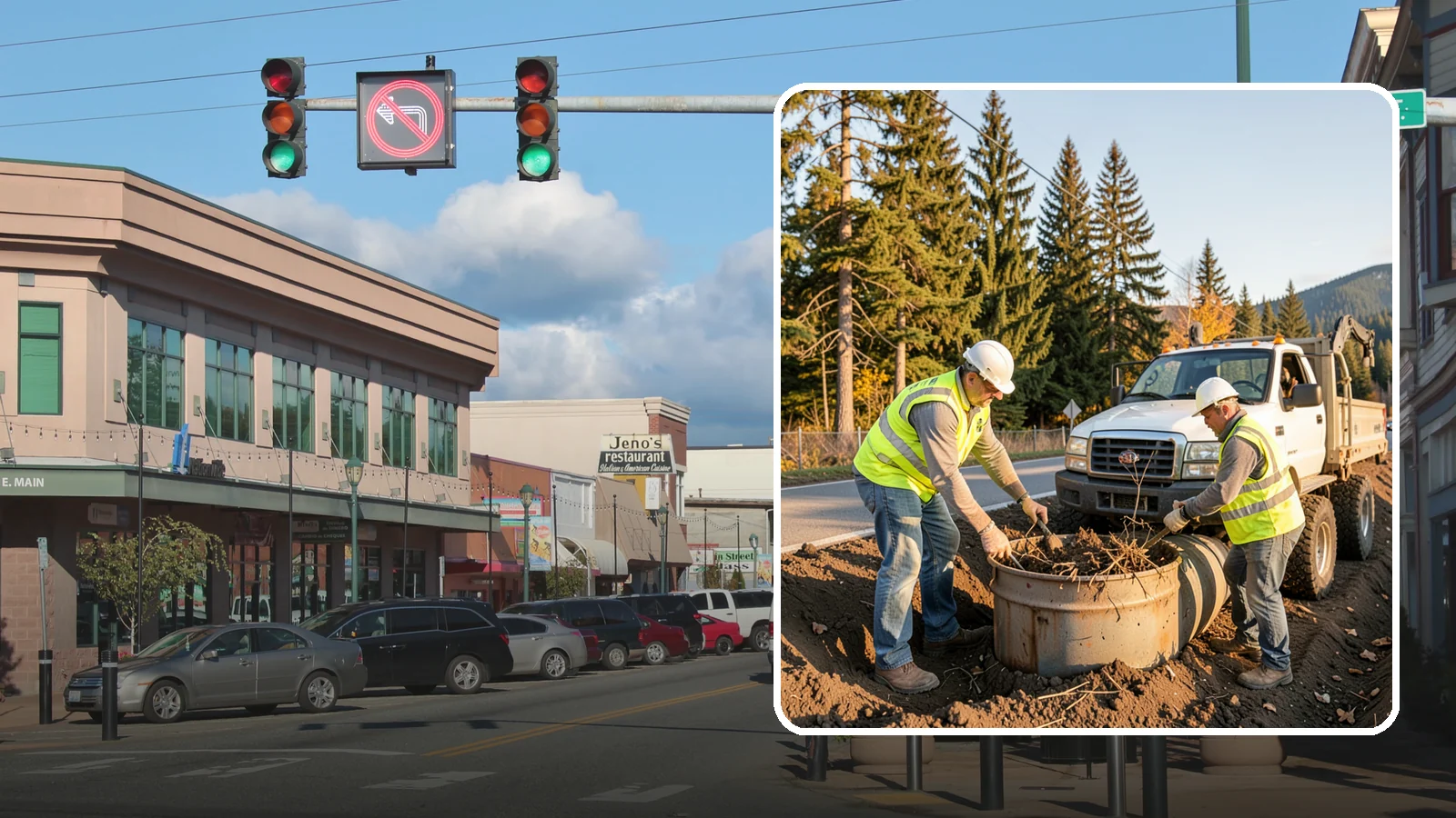 Outfall Maintenance in Monroe, Snohomish County, WA - Inspection and clearing of stormwater outfalls to maintain flow and detect illicit discharges.