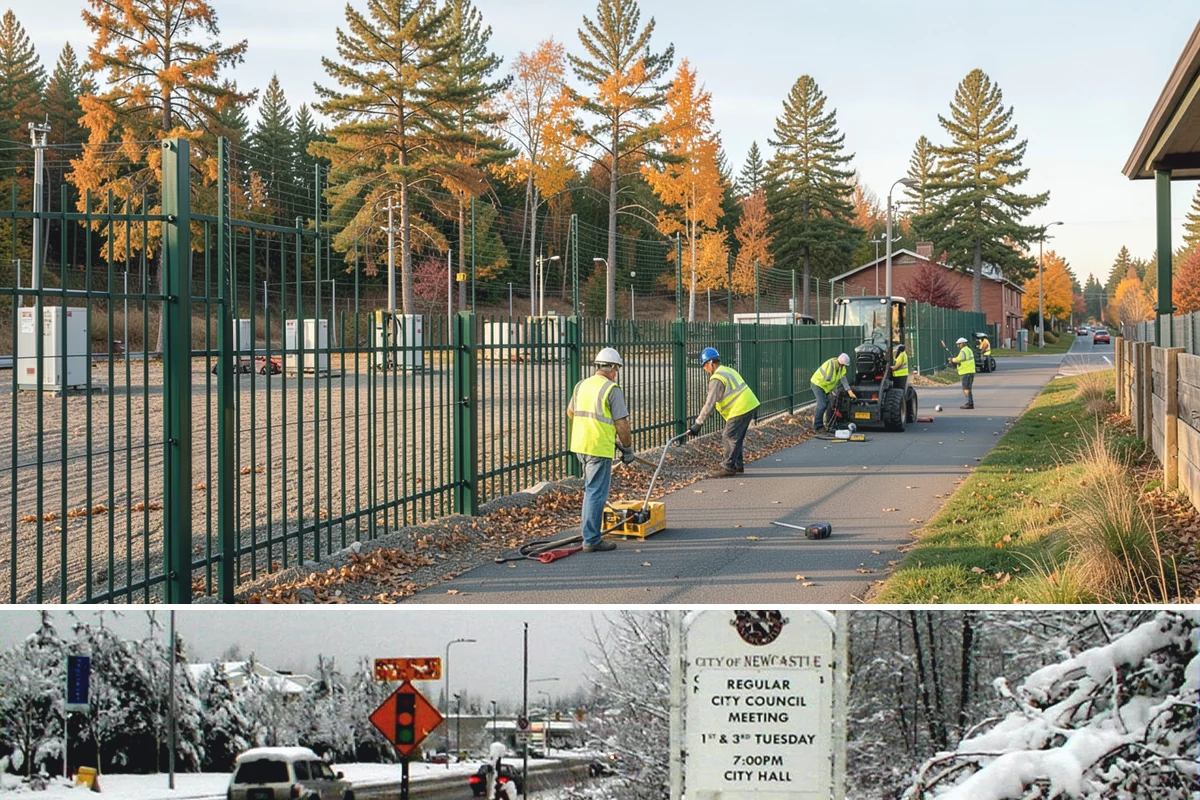 Outfall Maintenance in Newcastle, King County, WA - Dry-weather screening is most reliable during the summer, while flow and erosion inspections continue through the winter...