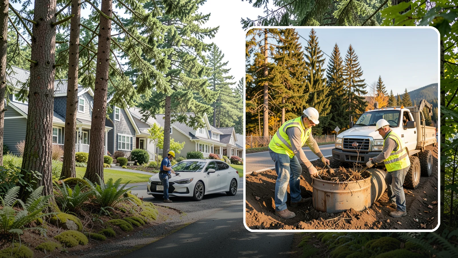 Outfall Maintenance in Normandy Park, King County, WA - Inspection and clearing of stormwater outfalls to maintain flow and detect illicit discharges.