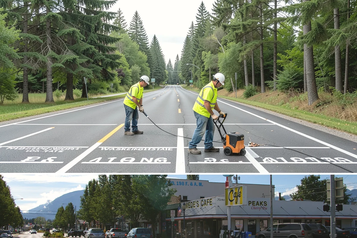 Outfall Maintenance in North Bend, King County, WA - Dry-weather screening is most reliable during the summer, while flow and erosion inspections continue through the winter...