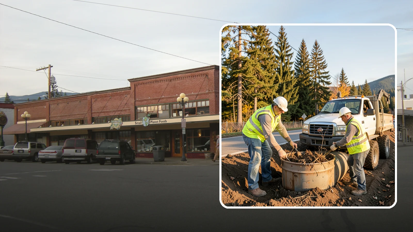 Outfall Maintenance in Sedro-Woolley, Skagit County, WA - Inspection and clearing of stormwater outfalls to maintain flow and detect illicit discharges.