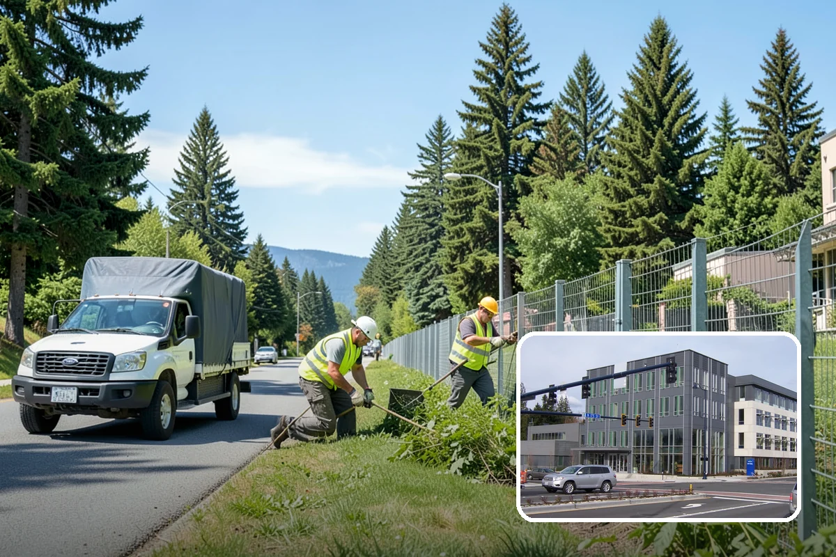 Outfall Maintenance in Shoreline, King County, WA - Unobstructed outfalls that discharge as designed