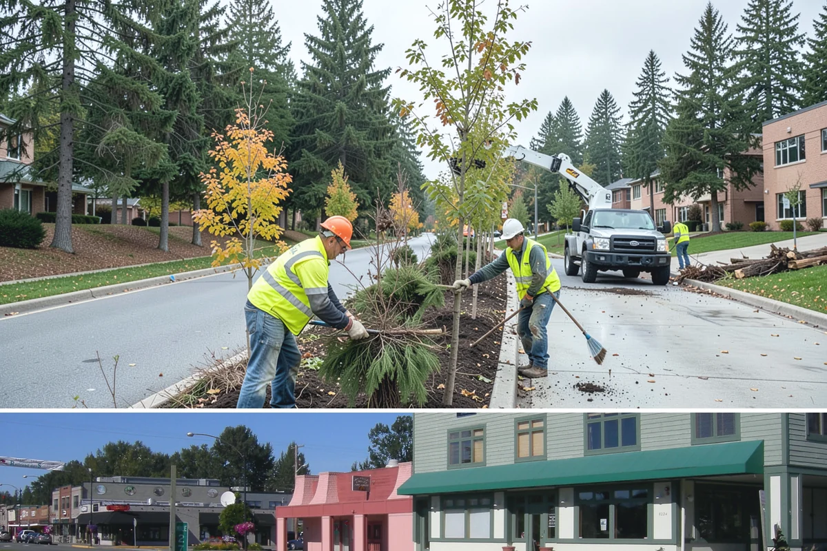 Outfall Maintenance in Snoqualmie, King County, WA - Dry-weather screening is most reliable during the summer, while flow and erosion inspections continue through the winter...