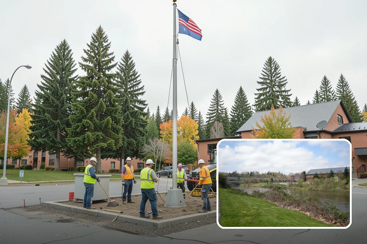 Outfall Maintenance in Tukwila, King County, WA - Unobstructed outfalls that discharge as designed