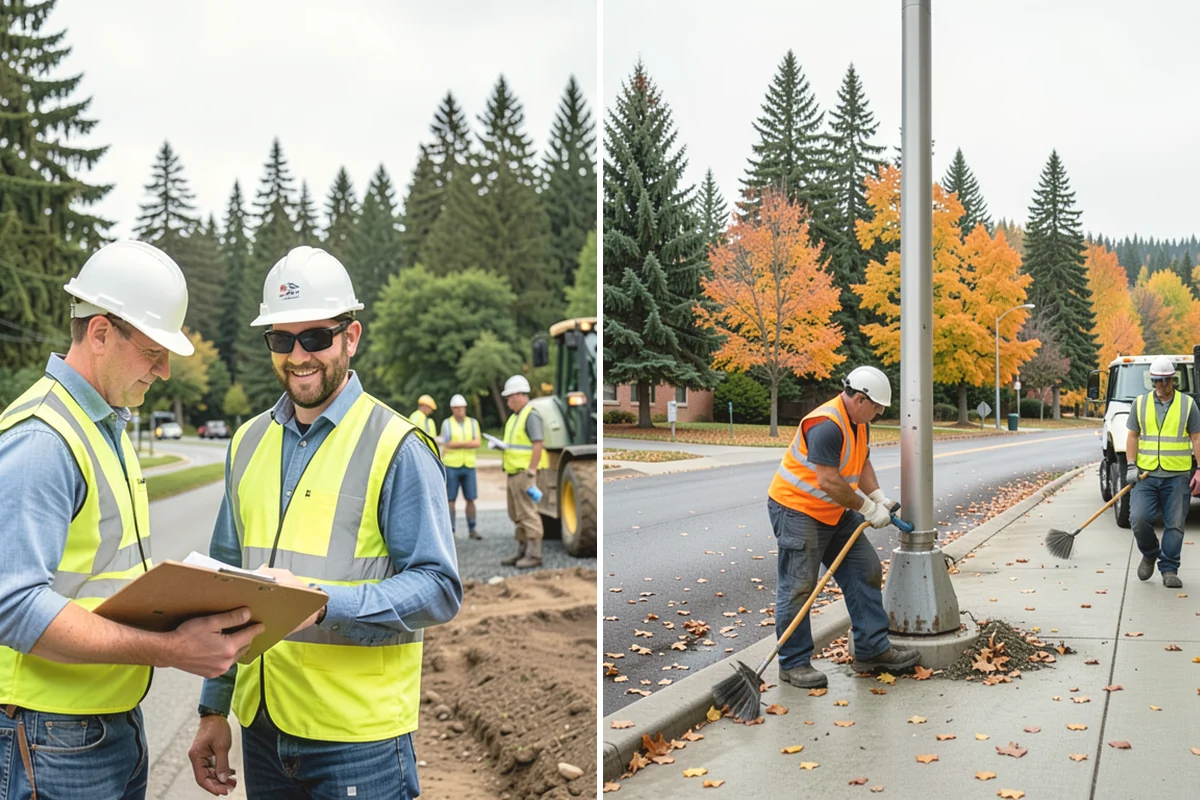 Outfall Maintenance in Tukwila, King County, WA - Locate outfalls and inspect for flow, erosion, and blockage