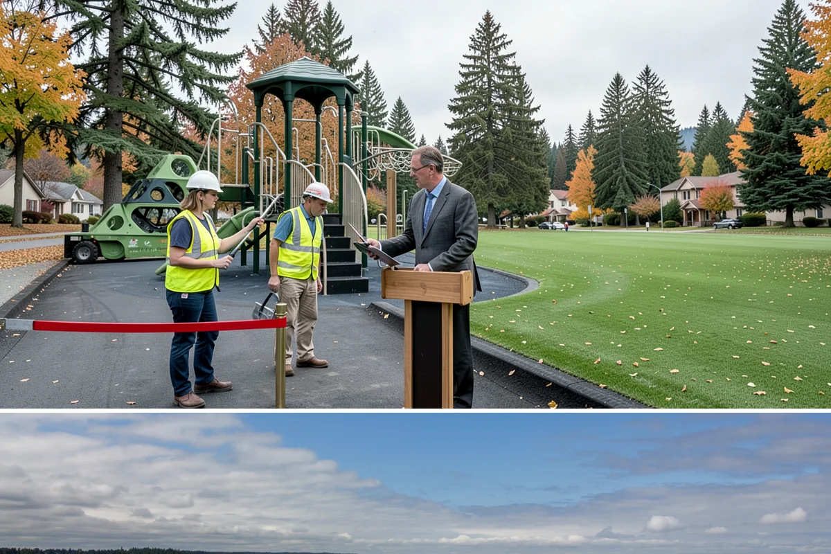 Outfall Maintenance in University Place, Pierce County, WA - Dry-weather screening is most reliable during the summer, while flow and erosion inspections continue through the winter...