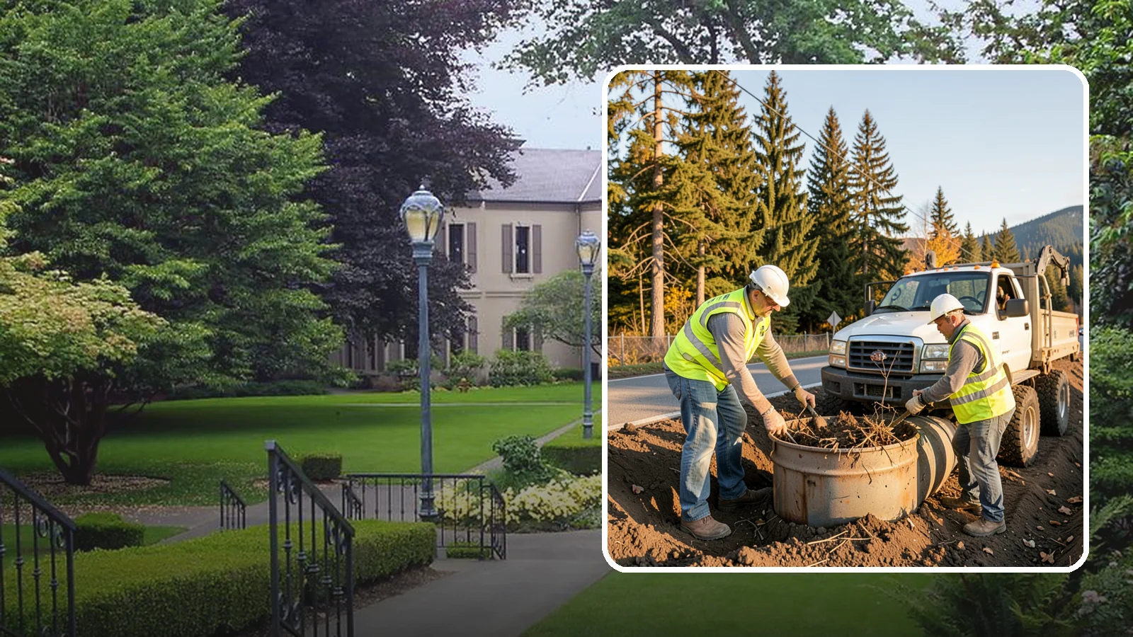 Outfall Maintenance in Woodinville, King County, WA - Inspection and clearing of stormwater outfalls to maintain flow and detect illicit discharges.