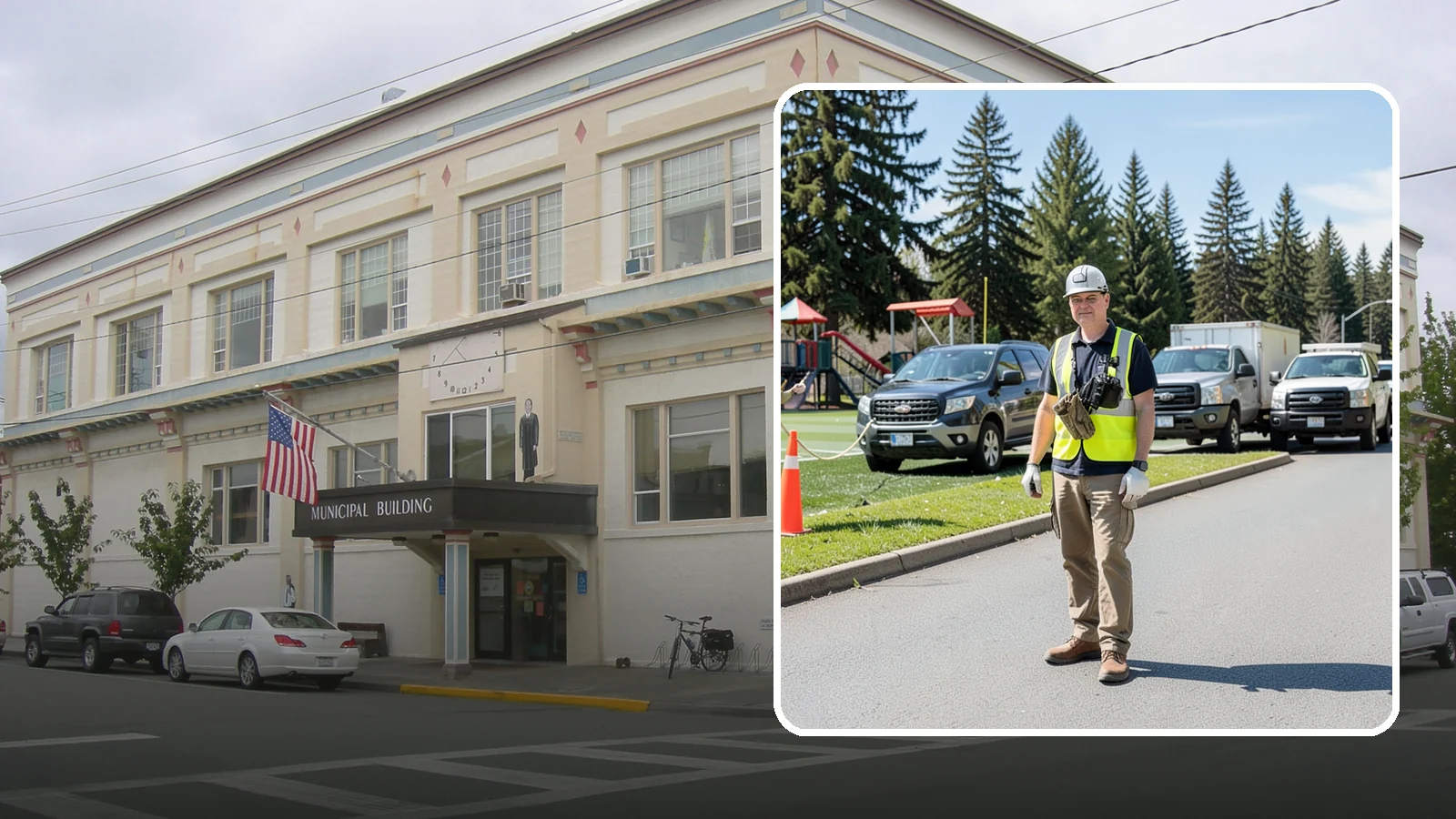 Parade Route Support in Anacortes, Skagit County, WA - Route setup and support services for Western Washington parades and processional events.