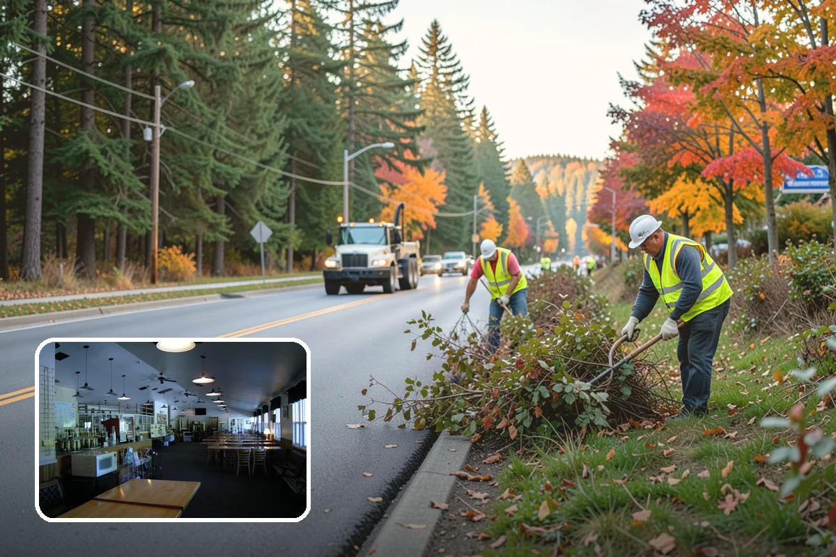 Parade Route Support in Black Diamond, King County, WA - Full route staging from barricades to signage