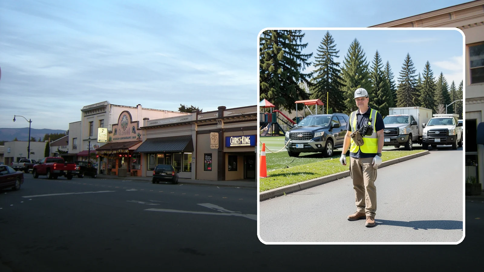 Parade Route Support in Burlington, Skagit County, WA - Route setup and support services for Western Washington parades and processional events.