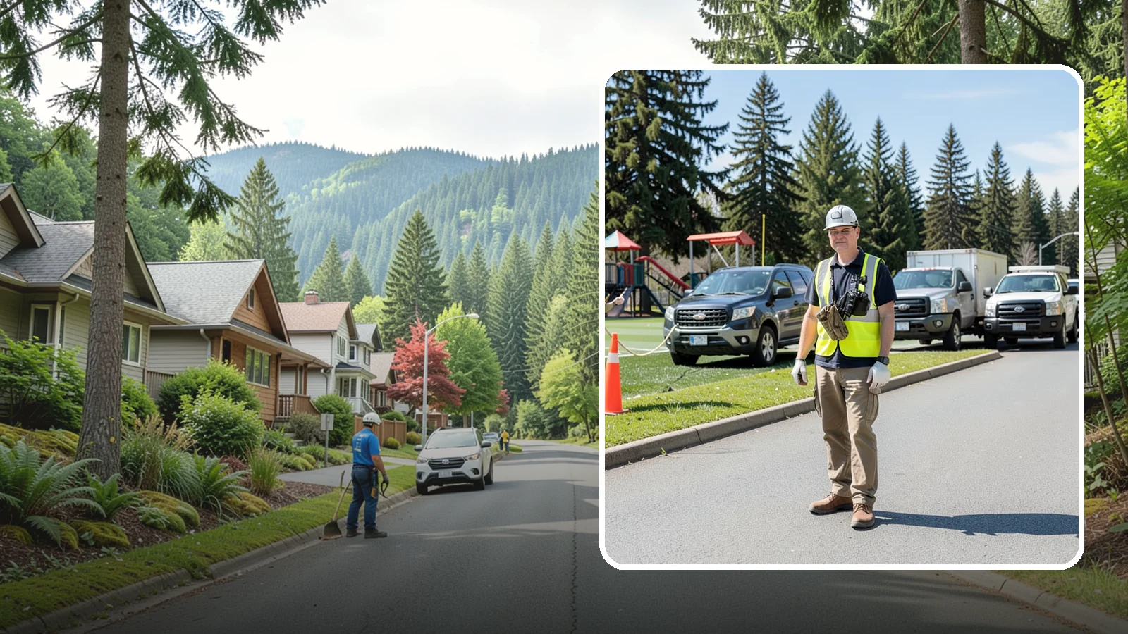 Parade Route Support in Darrington, Snohomish County, WA - Route setup and support services for Western Washington parades and processional events.