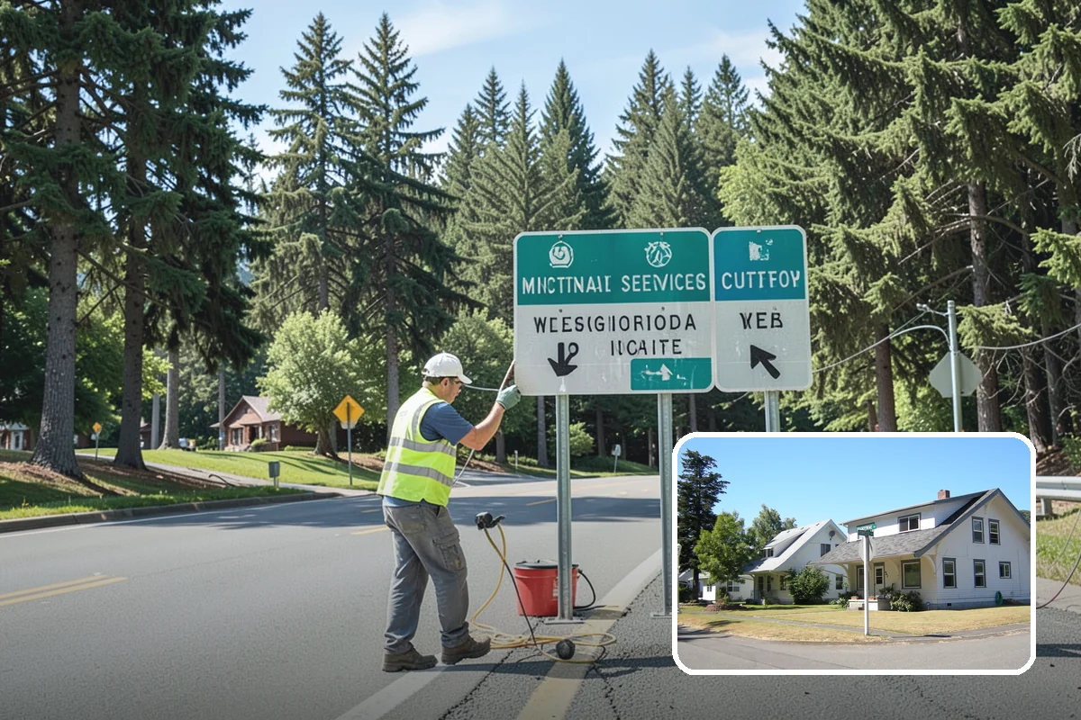 Parade Route Support in DuPont, Pierce County, WA - Full route staging from barricades to signage