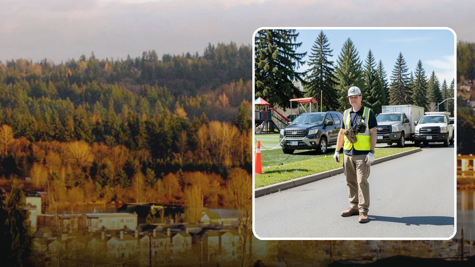 Parade Route Support in Kenmore, King County, WA - Route setup and support services for Western Washington parades and processional events.