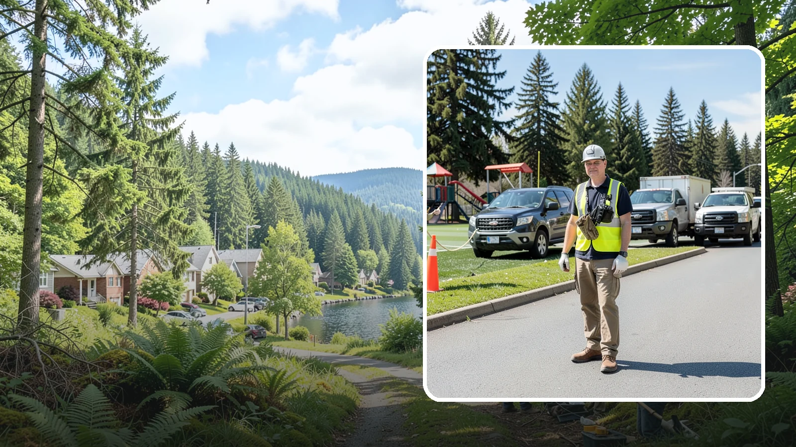 Parade Route Support in Lake Forest Park, King County, WA - Route setup and support services for Western Washington parades and processional events.