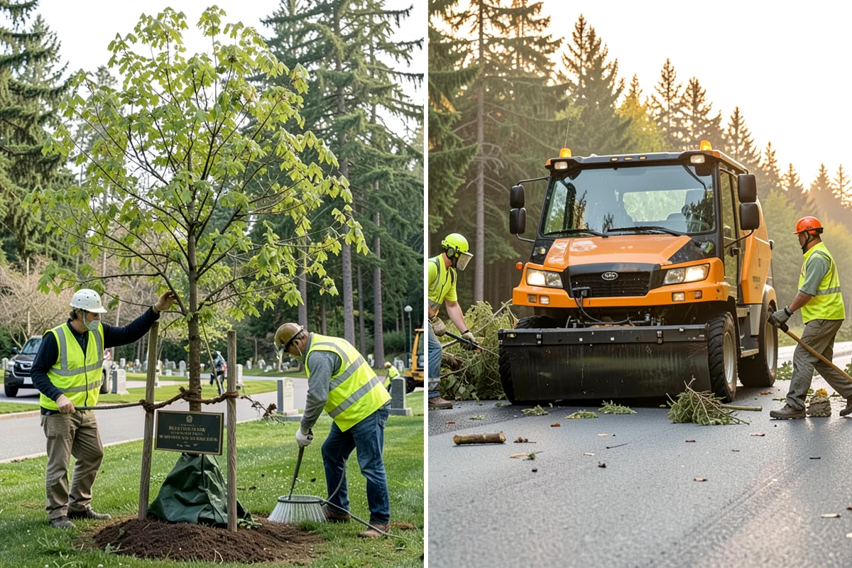Parade Route Support in Lake Forest Park, King County, WA - Review the parade route, timeline, and closure plan