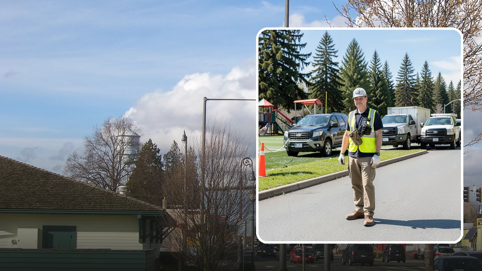 Parade Route Support in Marysville, Snohomish County, WA - Route setup and support services for Western Washington parades and processional events.